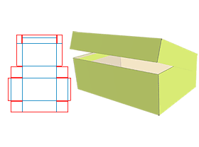 飞机盒,翻盖盒,鞋盒包装设计,包装盒设计,折叠纸盒