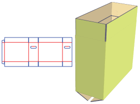 开口箱,对口箱,普箱,包装纸箱设计,折叠纸箱,包装盒设计,快递包装箱